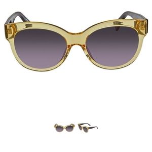 Just Cavalli Gold and brown sunglasses.